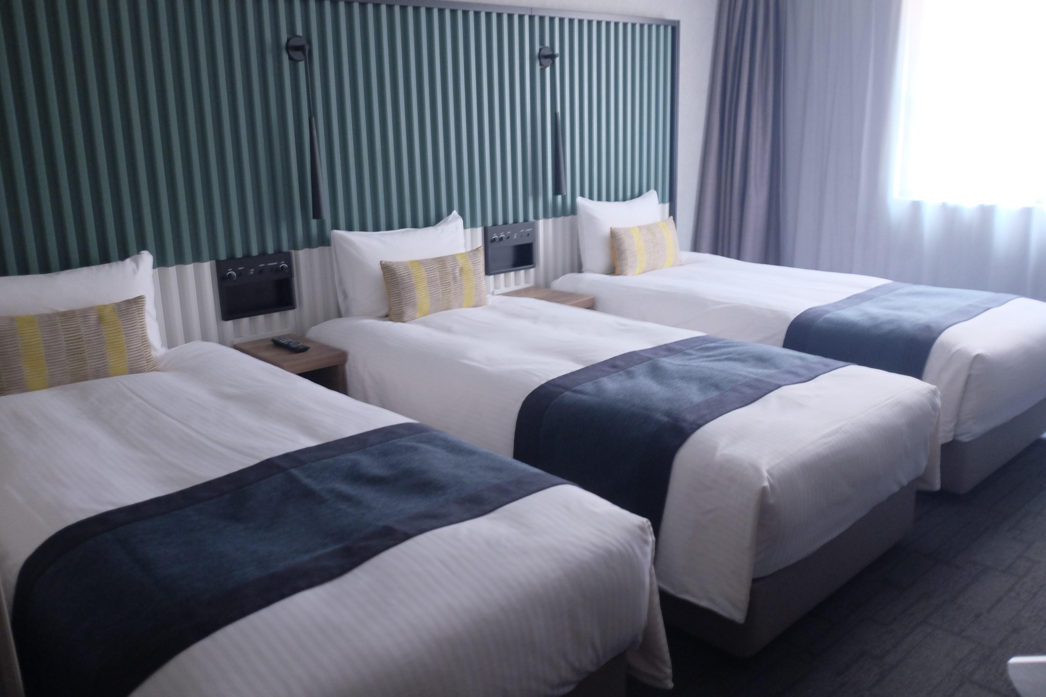 禁煙　21平米　デラックストリプル　ベッド幅90cm