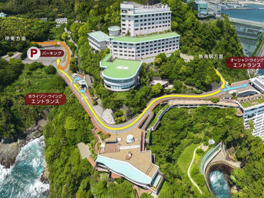 【ホライゾン】【オーシャン】位置関係
宿泊棟が異なりますので、事前にご確認をお願い致します。