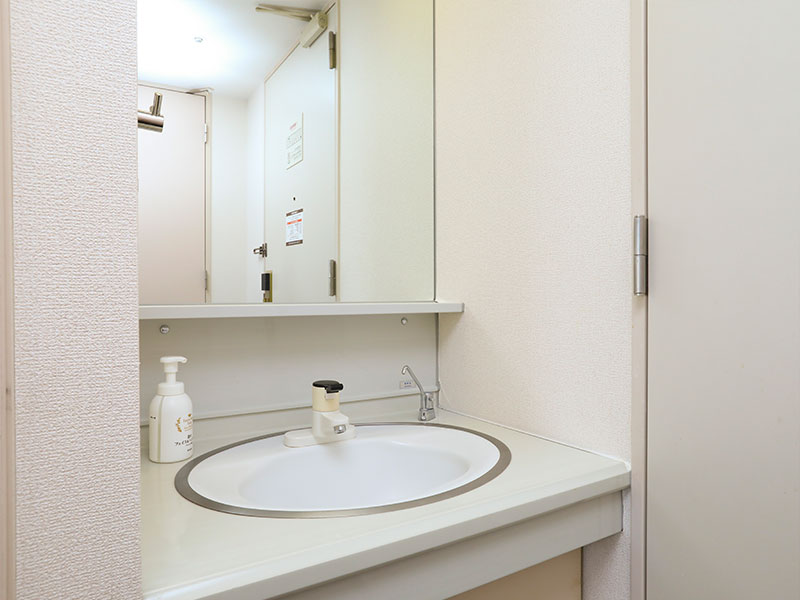 独立型の洗面台/全室共通