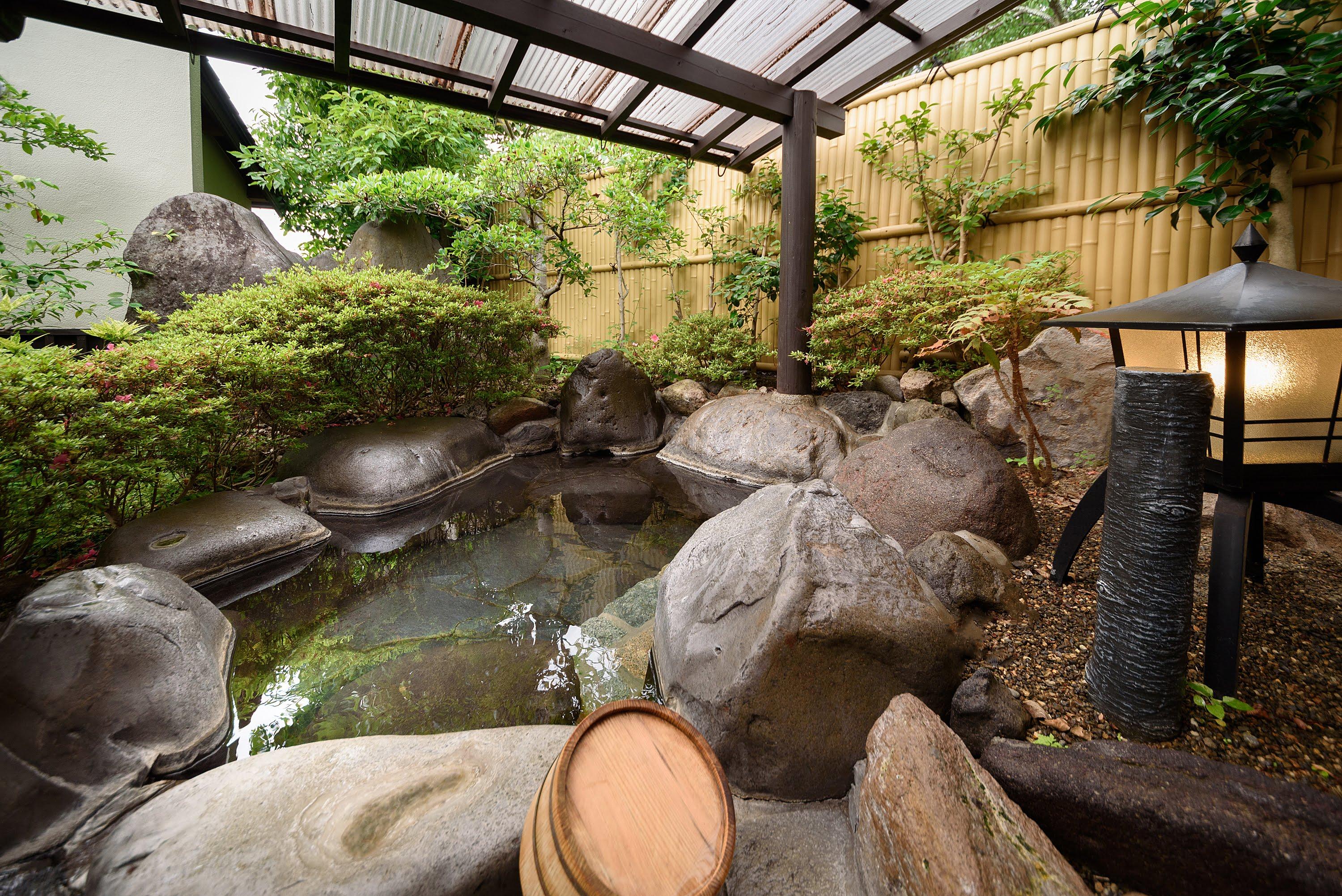 客室専用の露天風呂